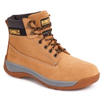 Dewalt Apprentice Boots Honey Nu-Buck Flexi Hiker Beige - UK Size 8
